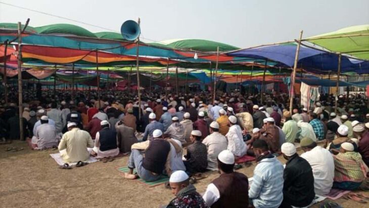 আঞ্চলিক ইজতেমা ফজরের নামাজের পর আম বয়ানের মধ্য দিয়ে শুরু