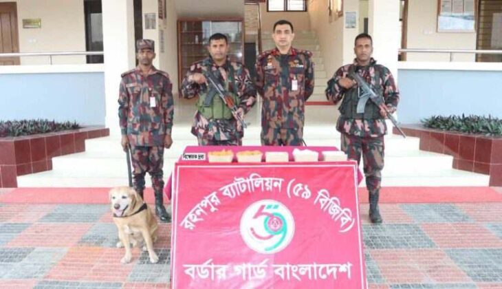 চাঁপাইনবাবগঞ্জে ১২কেজি বিস্ফোরক দ্রব্য উদ্ধার