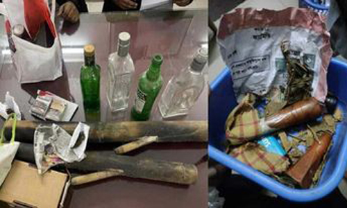 বুটেক্সের বিভিন্ন রুমে অভিযানে অবৈধভাবে দখলকৃত রুমে সিলগালা ও মাদক উদ্ধার