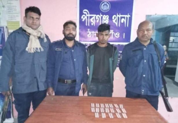 ঠাকুরগাঁওয়ে ১৯০ পিচ টাপেন্টাডল ট্যাবলেটসহ একজন আটক