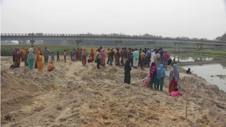 ঠাকুরগাঁওয়ে টাংগন নদীর পার ঘেষে নির্মান হচ্ছে রিসোর্ট নদীর গতিপথ পরিবর্তনের শংকা