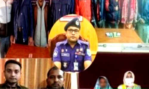 ঠাকুরগাঁও জেলাকে নিরাপদ রাখতে পুলিশের বিশেষ অভিযান