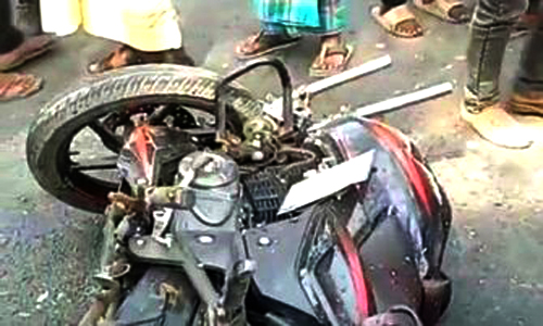 বগুড়ায় ট্রাকচাপায় মোটরসাইকেল আরোহী দুই ভাই নিহত