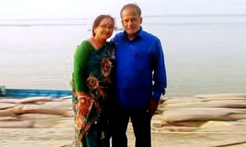 স্বামীর মৃত্যু, স্ত্রী আইসিইউতে