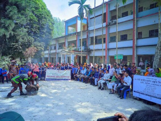 ফুলবাড়ীতে দুর্যোগ প্রস্তুতি দিবস পালিত