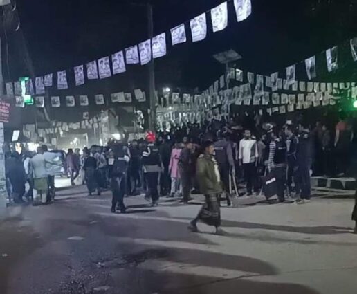 বগুড়ার শিবগঞ্জে দুই মেয়রপ্রার্থীর সমর্থকদের ধাওয়া-পাল্টা ধাওয়া