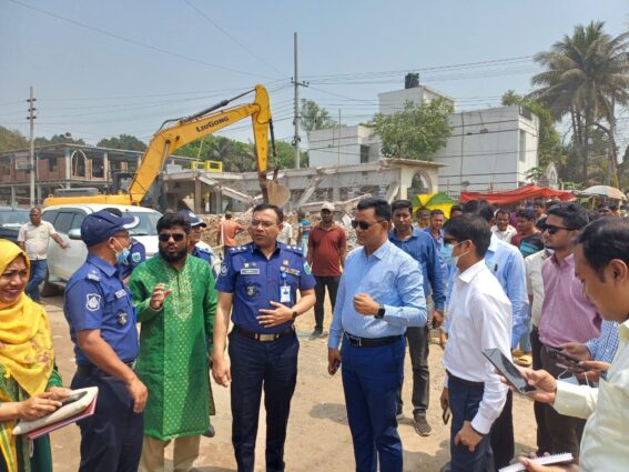 ঢাকা রংপুর মহাসড়কের বগুড়ার চারটি পয়েন্টে পুলিশের কন্ট্রোলরুম 