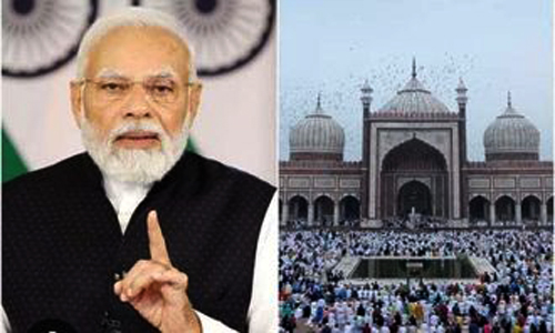 দিল্লির জামা মসজিদে ঈদুল ফিতরের নামাজ আদায় দেশবাসীকে শুভেচ্ছা – প্রধানমন্ত্রী ও রাষ্ট্রপতির