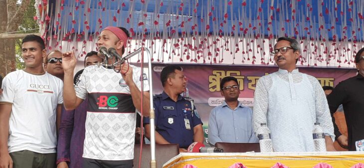 বাংলাবান্ধায় মাদক থেকে দূরে থাকবেন বললেন-ব্যারিস্টার সুমন