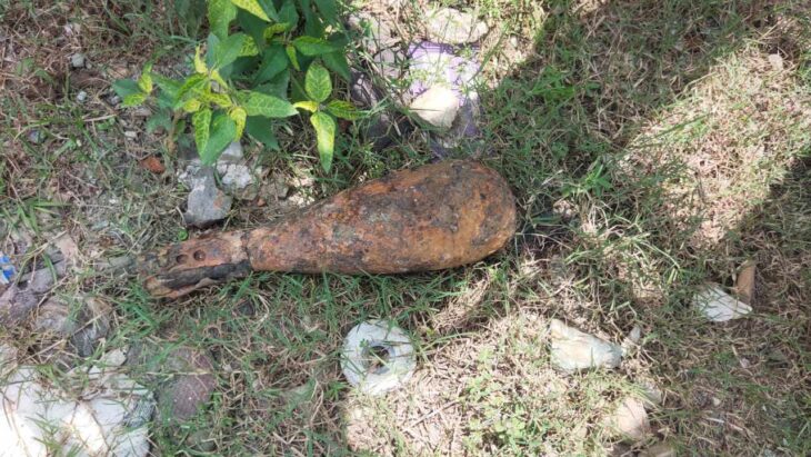 পঞ্চগড় তেঁতুলিয়া বাংলাবান্ধায় পরিত্যক্ত মর্টারশেল উদ্ধার