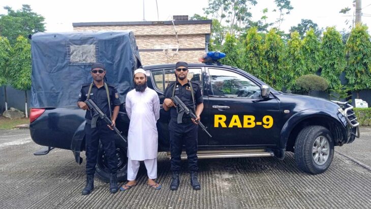 র‍্যাবের যৌথ অভিযানে বগুড়ার গণধর্ষণ মামলার আসামী সিলেট থেকে গ্রেফতার