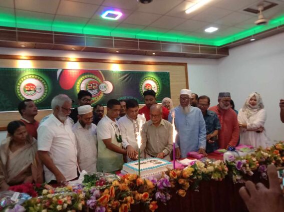 ২২ বছরে পদার্পণ করায় বেসরকারি টিভি চ্যানেল এনটিভির মুক্ত কলম পত্রিকার পক্ষ থেকে অভিনন্দন