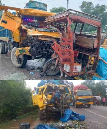 দিনাজপুরে সড়ক দুর্ঘটনায় নিহত ৭ আহত ৩২ জন