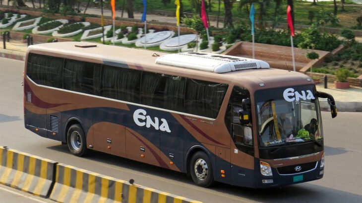 এনা পরিবহনের কোচ দেশের সব রুটে চলাচল বন্ধ