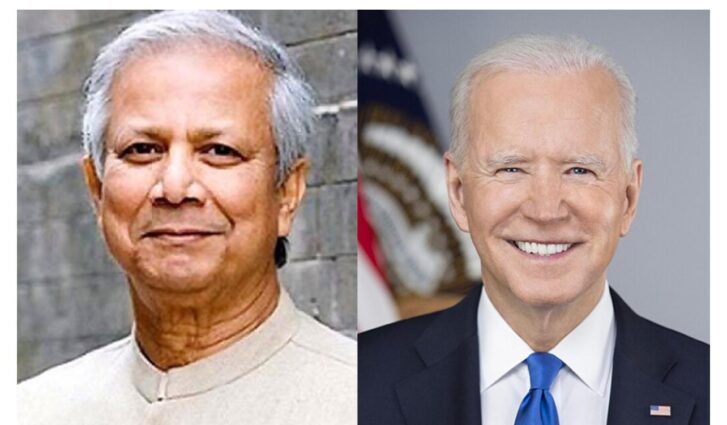 নিউইয়র্কে ড. ইউনূস ও জো বাইডেনের বৈঠক