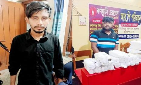 সুনামগঞ্জে ৫৪ বোতল মদসহ-২ মাদক ব্যবসায়ী গ্রেফতার