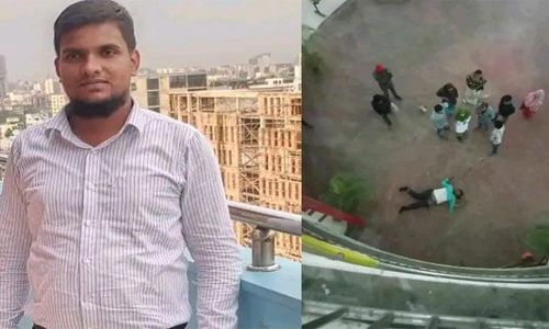 হাসপাতালের ১৬ তলা থেকে লাফিয়ে পড়ে যুবকের আত্মহত্যা