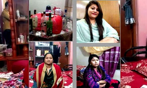 ঠাকুরগাঁওয়ে দুই যুবলীগের নেত্রী রোজিনা,আশা চৌধুরীসহ ৪ জনকে আটক