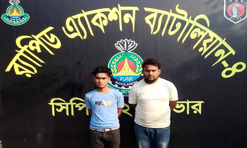 বগুড়ার রাকিব হত্যা মামলার দুই আসামী ঢাকার আশুলিয়া থেকে গ্রেফতার