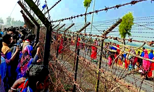 ঠাকুরগাঁওয়ের রাণীশংকৈলে সীমান্তবর্তী দুই দেশের ঐতিহ্যবাহী পাথর কালি মিলন মেলা নিষিদ্ধ ঘোষণা