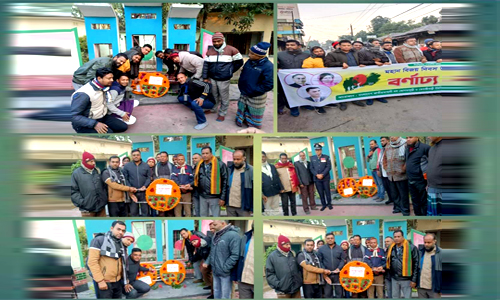 চিলাহাটিতে বিএনপিসহ সহযোগী সংগঠনের মহান বিজয় দিবস উদযাপন