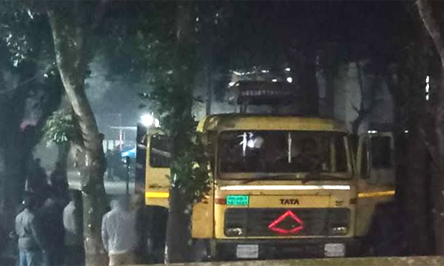 নীলফামারী ডিমলায় ট্রাক চাপায় নিহত একজন