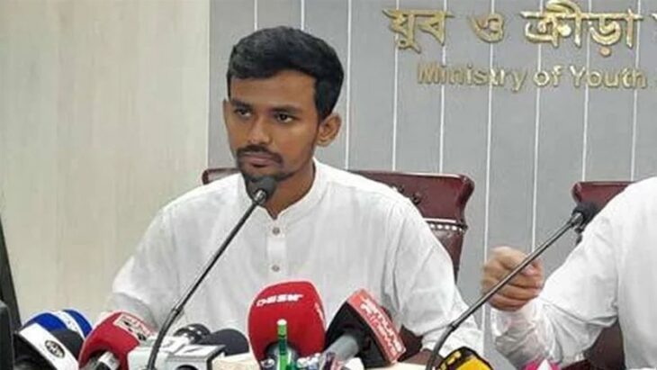 পঞ্চগড় তেঁতুলিয়ায় সফরে আসছেন উপদেষ্টা আসিফ মাহমুদ