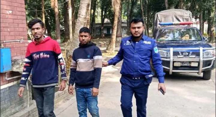 ফরিদপুরে চোরাই গরুসহ দুই চোর আটক