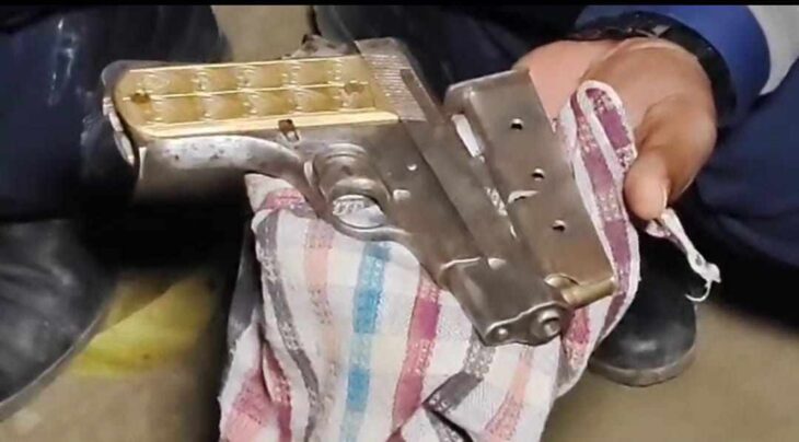 ফরিদপুরে বিদেশি পিস্তলসহ দুই সন্ত্রাসী আটক