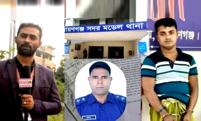 অনৈতিক সুবিধা নিয়ে নিশ্চুপ নাঃগঞ্জ থানার পুলিশ হামলার শিকার