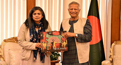 ব্রিটিশ এমপি রূপাকে সুষ্ঠু ভোটের আশ্বাস দিলেন প্রধান উপদেষ্টা