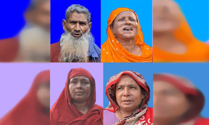 সান্তাহারে টাকা নিয়ে বিভিন্ন ভাতার কার্ড করছে বৈষম্য বিরোধী ছাত্ররা