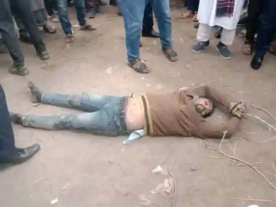 হরিপুরে গণপিটুনিতে মোটর সাইকেল চোর নিহত