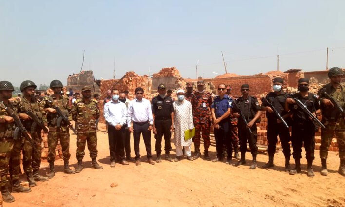 ৬৪ জেলায় ৬২৮ ইটভাটা বন্ধ, ১ লাখ ৬৪ হাজার কেজি পলিথিন জব্দ