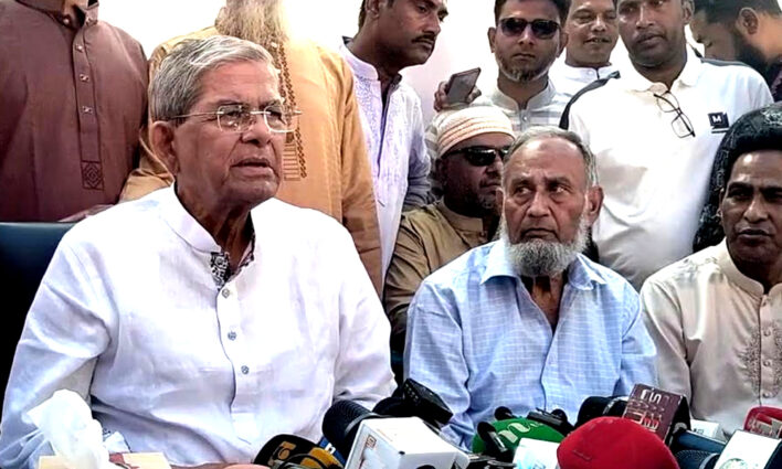 চীন সফর অন্তর্বর্তীকালীন সরকারের একটি বড় সাফল্যঃ মির্জা ফখরুল