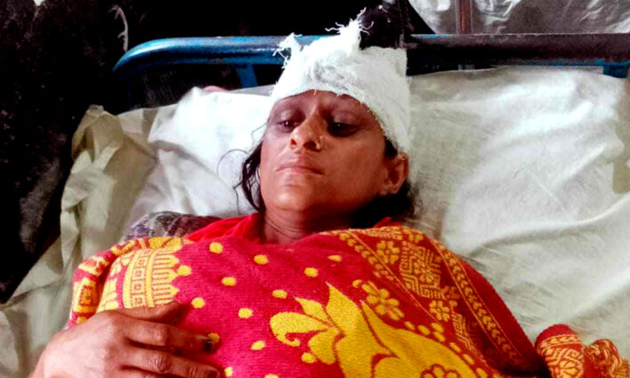 তাহিরপুরে গৃহবধূকে এলোপাতাড়ি কুপিয়ে অলংকার ছিনতাই এর অভিযোগ