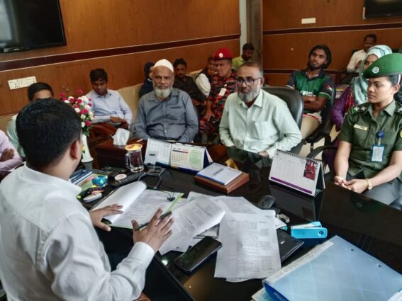 খানসামায় নববর্ষ বরণের প্রস্তুতিমূলক সভা