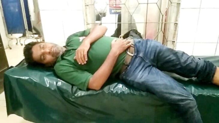 সাভারে ৭১ টিভির চিত্র সাংবাদিকের উজ্জল ওপর সন্ত্রাসী হামলা