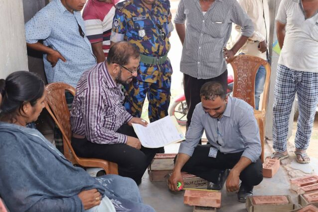 ইট ভাটায় প্রতারণায় চার লক্ষ সত্তর হাজার টাকা জরিমানা আদায়