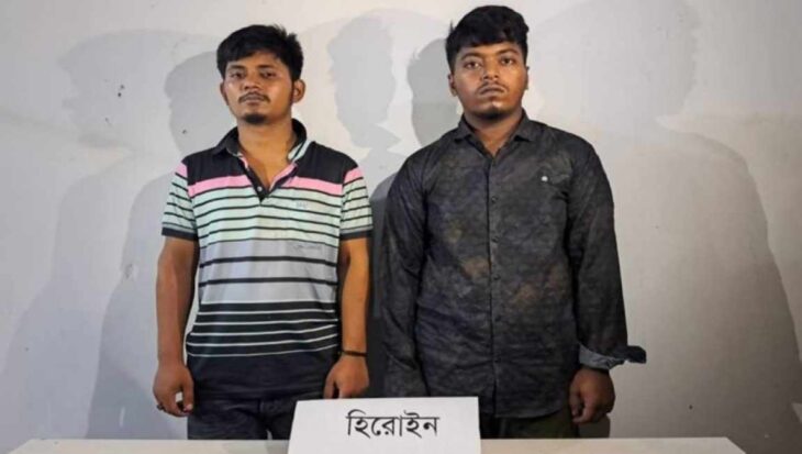 সেনাবাহিনীর অভিযানে বগুড়া সান্তাহারে হিরোইন উদ্ধারসহ ৩ জন আটক