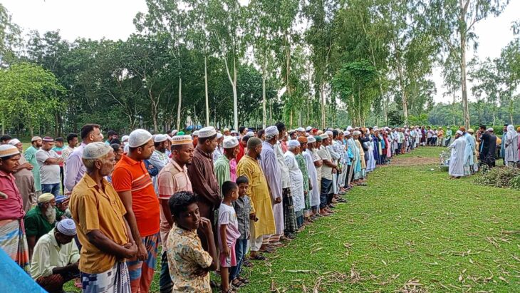 ঠাকুরগাঁওয়ে সাংবাদিক মজিবর রহমানের চির বিদায়