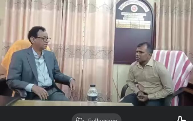 দিনাজপুর জেলা পরিদর্শনে সচিব সফিকুজ্জামান
