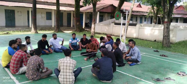 সুনামগঞ্জে জুলাই যোদ্ধাদের নিয়ে কটুক্তি করার প্রতিবাদে জরুরি সভা অনুষ্ঠিত