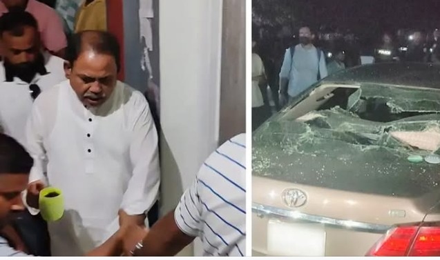 ঠাকুরগাঁওয়ে বিএনপির মহাসচিবের ভাই মির্জা ফয়সল আমিনের ওপর হামলা করেছে তাদের দলের নেতাকর্মী 