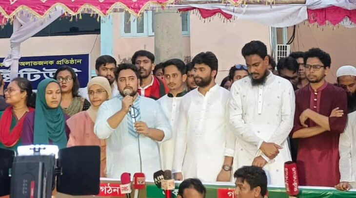 শুধু একটা দলের পরিবর্তে আরেকটা দলকে বসানোর জন্য জুলাই গণঅভ্যুত্থান হয়নি-নাহিদ ইসলাম