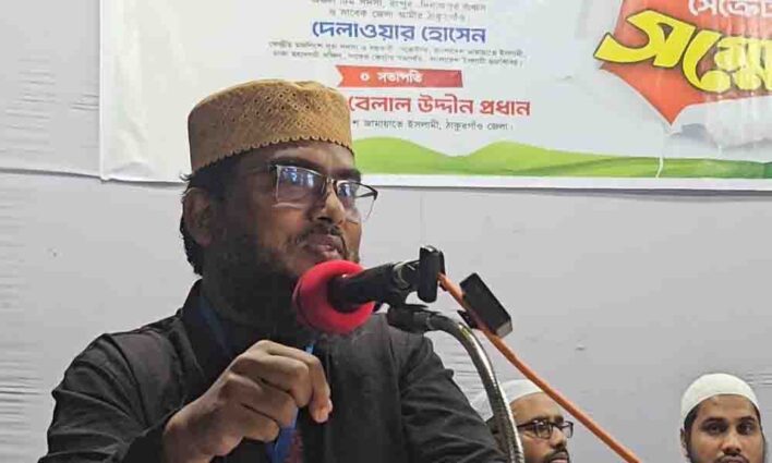 পিআর পদ্ধতিতে বিএনপির ভয় কেন প্রশ্ন ঠাকুরগাঁওয়ে জামায়াত নেতা দেলাওয়ারের