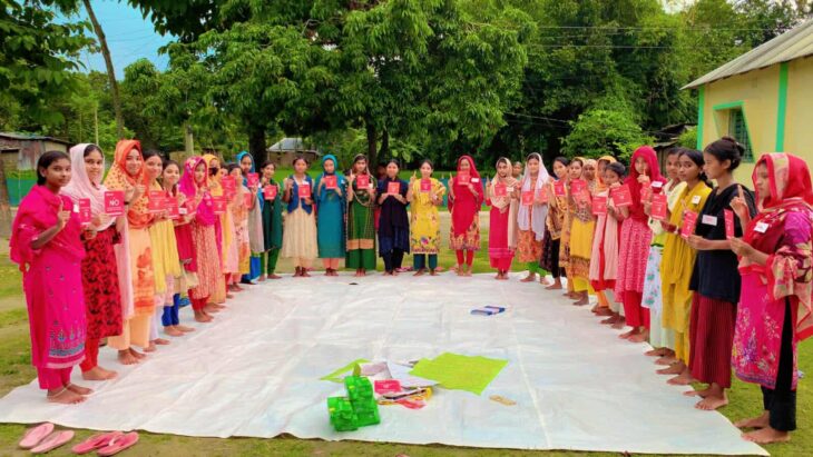 পীরগঞ্জে ২৫ জন কিশোরীদের নিয়ে ব্র্যাক সামাজিক ক্ষমতায়ন ও আইনি সুরক্ষা কর্মসূচি স্বপ্ন সারথি দল গঠন 