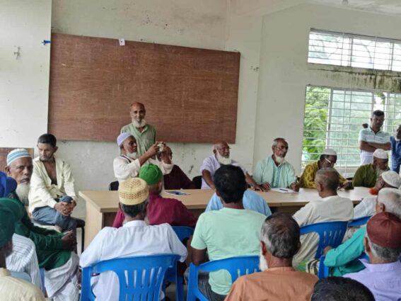বিয়াম স্কুলের নামে তাহিরপুরের ইউএনও মুক্তিযোদ্ধা সংসদ ভবন ভাড়া দেওয়ায় মুক্তিযোদ্ধাদের ক্ষোভ
