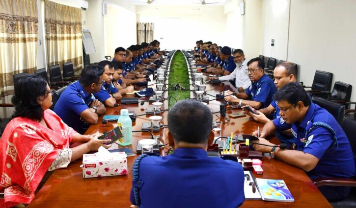 দিনাজপুরে আইনশৃঙ্খলা বিষয়ক মতবিনিময় সভা