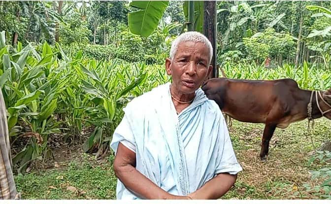 জমি লিখে দিতে অস্বীকার করায় ষাটোর্ধ বৃদ্ধাকে মারধর